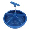 Pig Feeding Bowl Plastic High Capacity Wear Resistant Easy To Clean Livestock Feeder Bowl for Farm