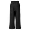 Kakipointeu Pintuck Wide Slacks (Black)