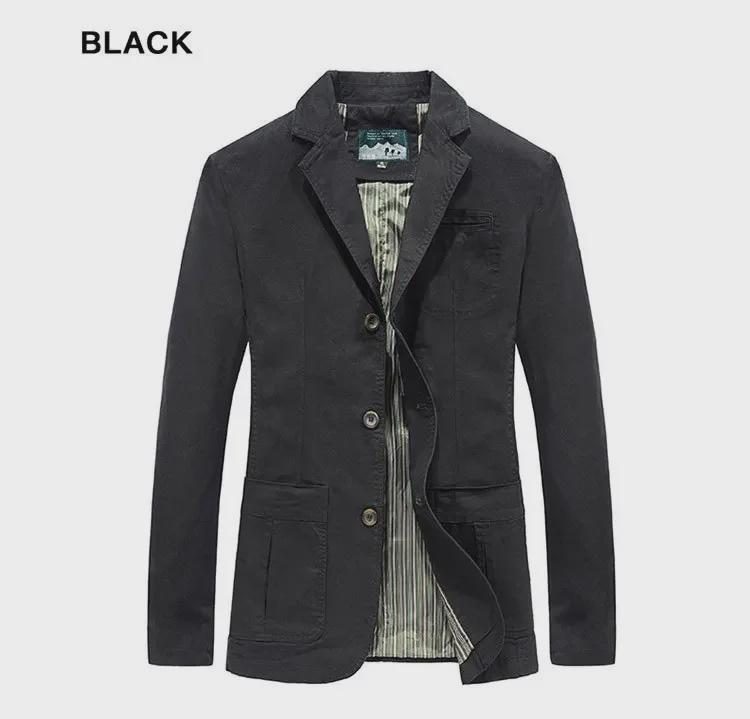 Cross-Border Special Edition Men's Cotton Casual Suit Jacket, Large Size (Spring/Autumn) 817