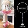 163x73cm Circle Balloon Arch Stand Round Balloons Holder Column Kids Birthday Party Baloon Wedding Decoration Baby Shower Ballon