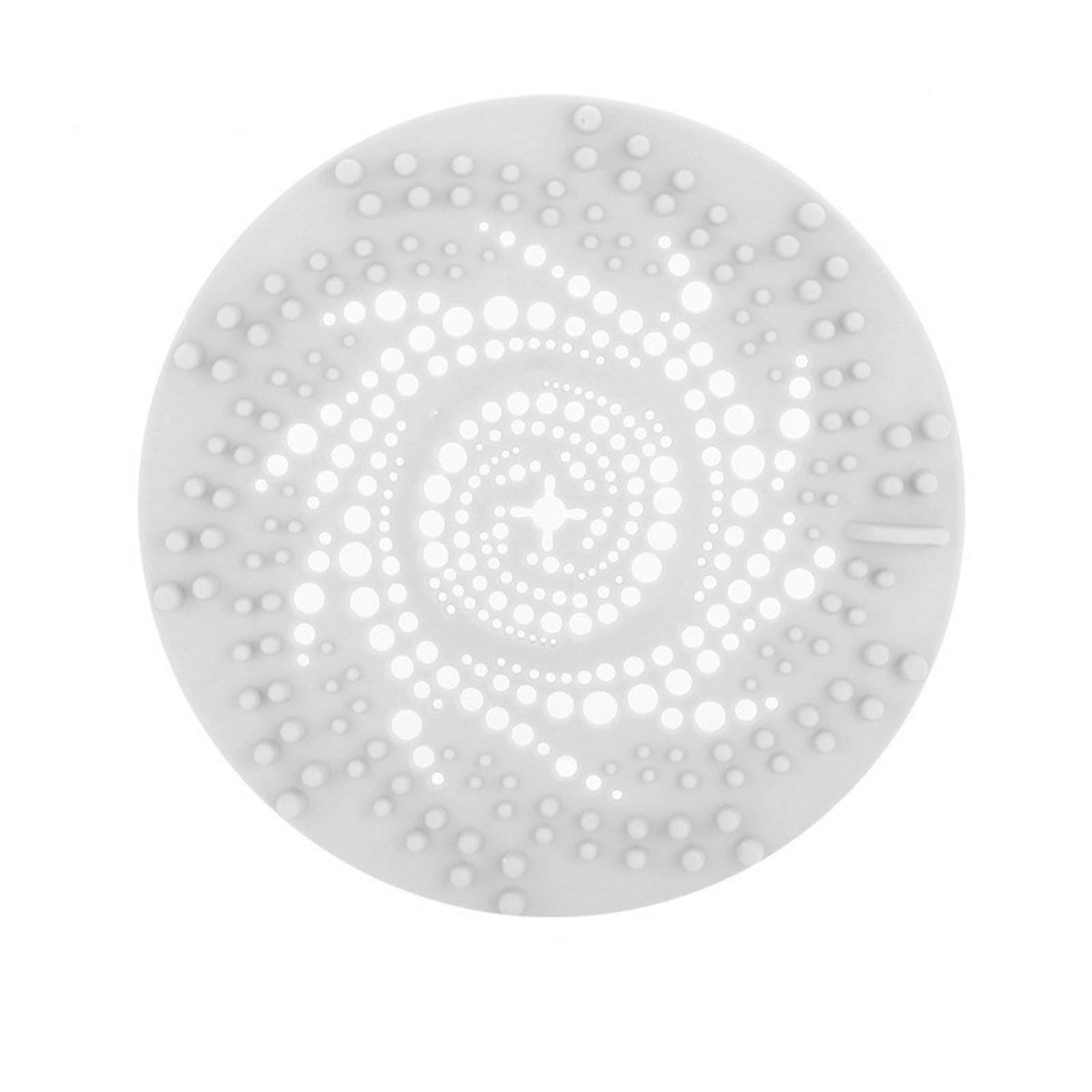 

Floor Drain Covers Home Strainer Silicone Filter Bathroom Kitchen Sink Basket Bathroom Accessories Kitchen Gadgets tools One Size белый