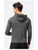 Men's Quick-Dry Long Sleeve Sports Hoodie for Running & Training - Autumn/Winter