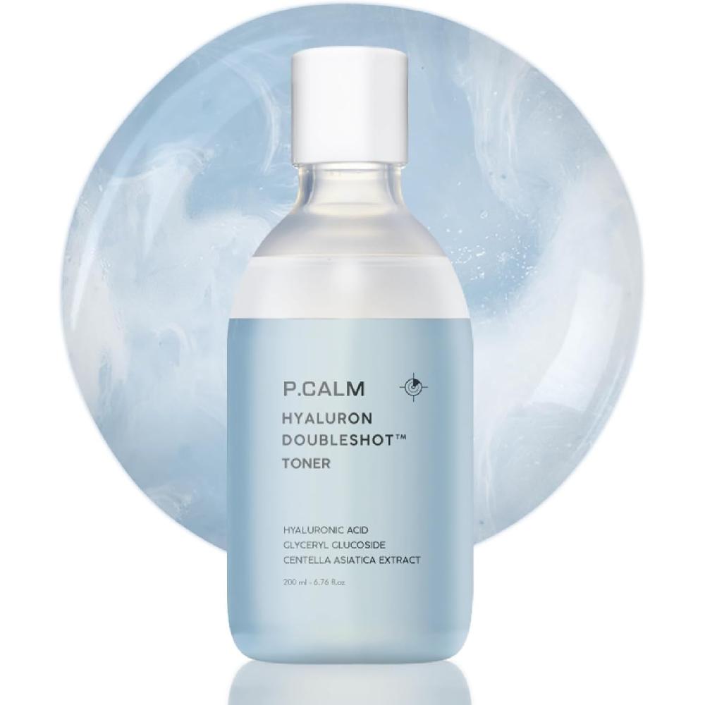 

P.Calm Hyaluron Doubleshot Toner 200ml Moisturizing 1PC