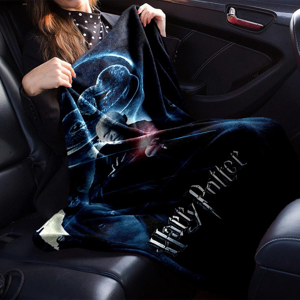 1pc Harry Potter Voldemort Flannel Blanket - Soft Warm Throw for Home, Office, TravelL1325