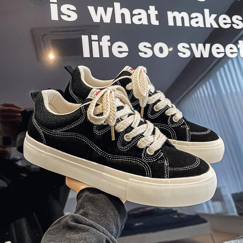 Sub New Bread Shoes Tide Skateboard Shoes Niche Design Hong Kong Style Angola Red