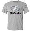 Kubota Tractor Crane Men's T-Shirt Women's Tee Top Unisex Grey T-Shirt Tee Top Unisex