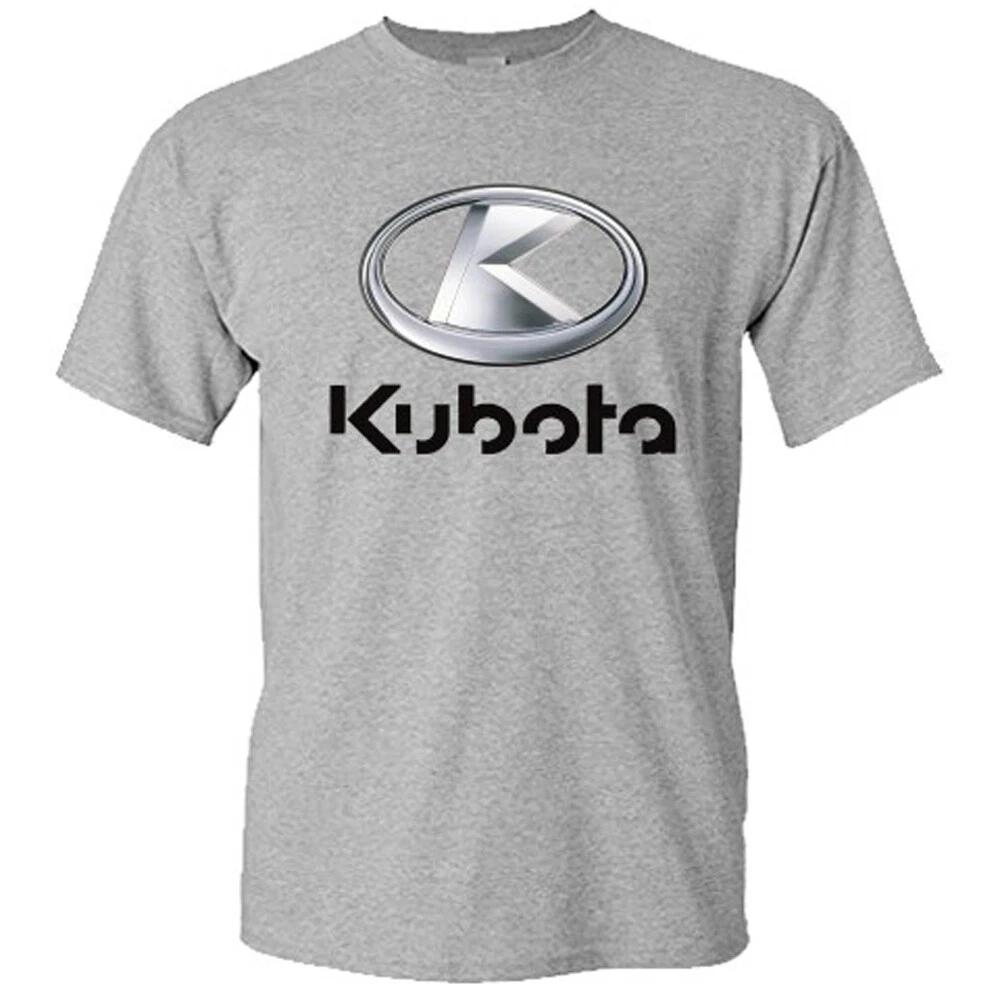 Kubota Tractor Crane Men s T-Shirt Women s Tee Top Unisex Grey T-Shirt Tee Top Unisex S