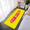 Bedside Foot Rug Welcome Floor Mat for Entryway Misfits Bathroom Hallway Carpet Kitchen Water Adsorbed Rugs Fluffy Home Decor