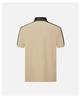 Men's Letter Logo Trendy Contrasting Color Short-Sleeved Polo Shirt