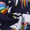 Unicorn Pattern Girls' Stretchy Leggings for Spring and Autumn