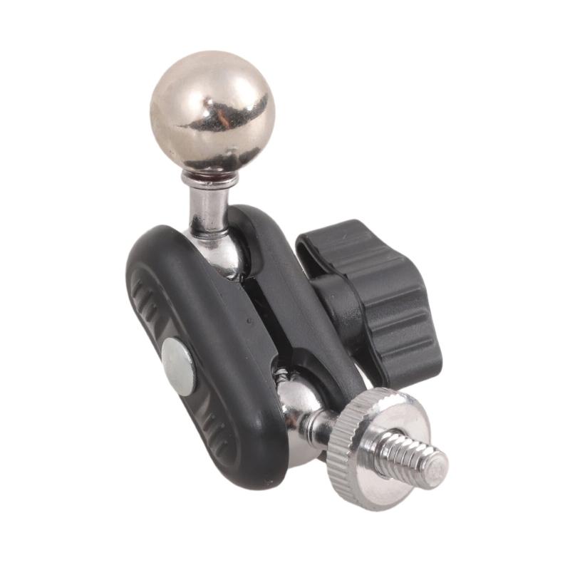 2Pcs/pack 17mm Ball Head To 1/4 Inch Male Thread Adapter For Camera Tripods Phone Mount With 360 Rotation