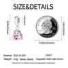 Charms Copper Pink Rabbit Pendants Charms Fit Original Charms Bracelets Necklace Beads Diy Jewerlry Accessories
