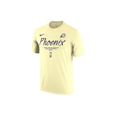 X NBA Essential Phoenix Suns Buchstaben-Print Sport Kurzarm Basketballshirt Herren Tops Gesso FN8698-744