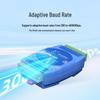 MoweStar RS485 8-Channel Isolated DIN Rail Hub