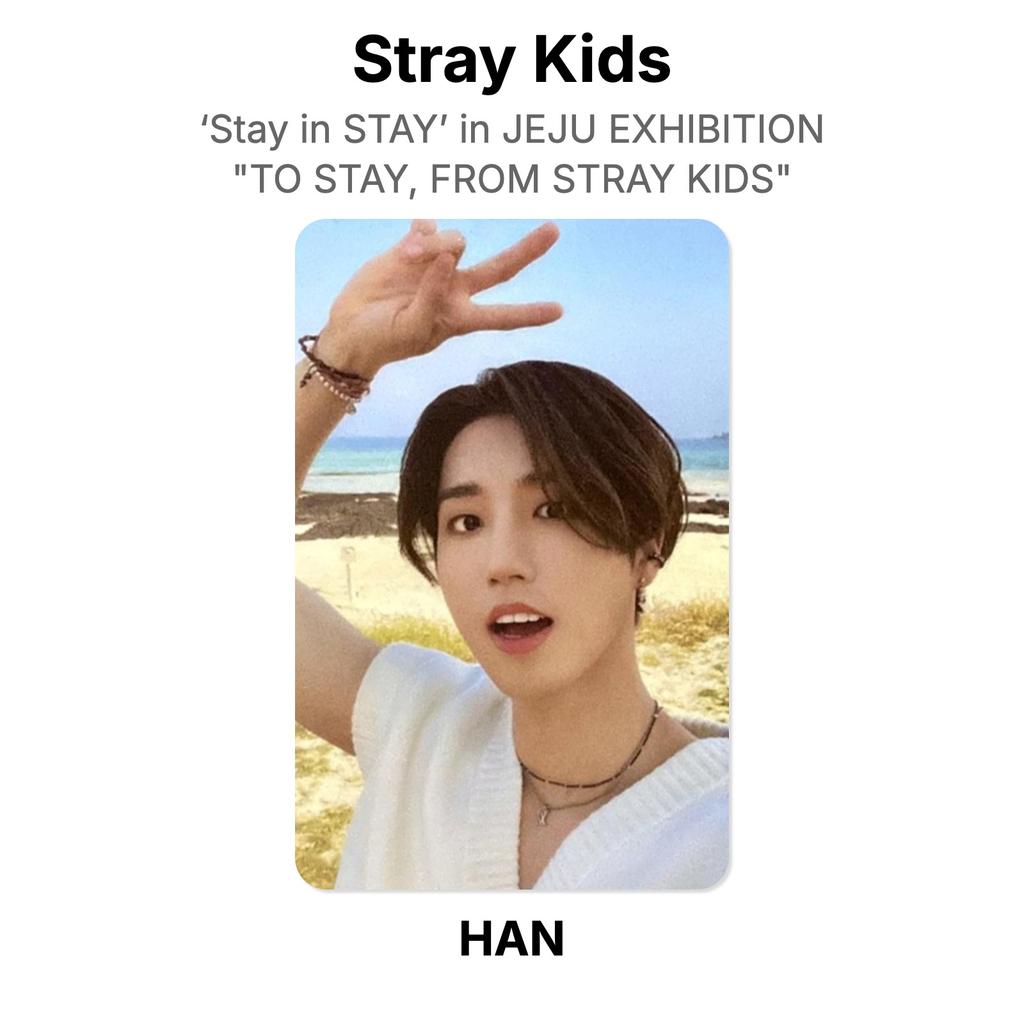 Stray Kids ‘Stay In STAY’ In JEJU EXHIBITION "TO STAY, FROM STRAY KIDS" Official Photocard