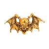 Hip Hop Halloween Totenkopf Fledermaus Retro Übertrieben Herren Brosche