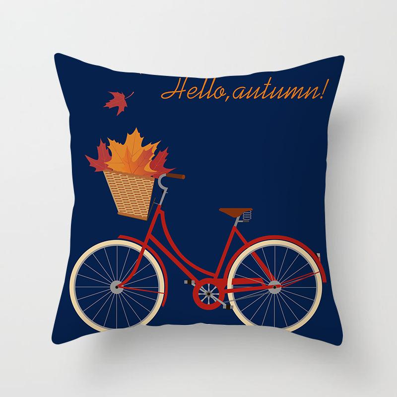 New Autumn Maple Leaf Pillowcase Home Sofa Cushion Pillowcase