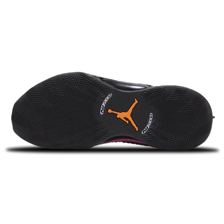 Air Jordan 35 PF 'Sunset' (Unisex) Black / Total Orange / Hyper Grape Basketball Shoes CQ4228 004