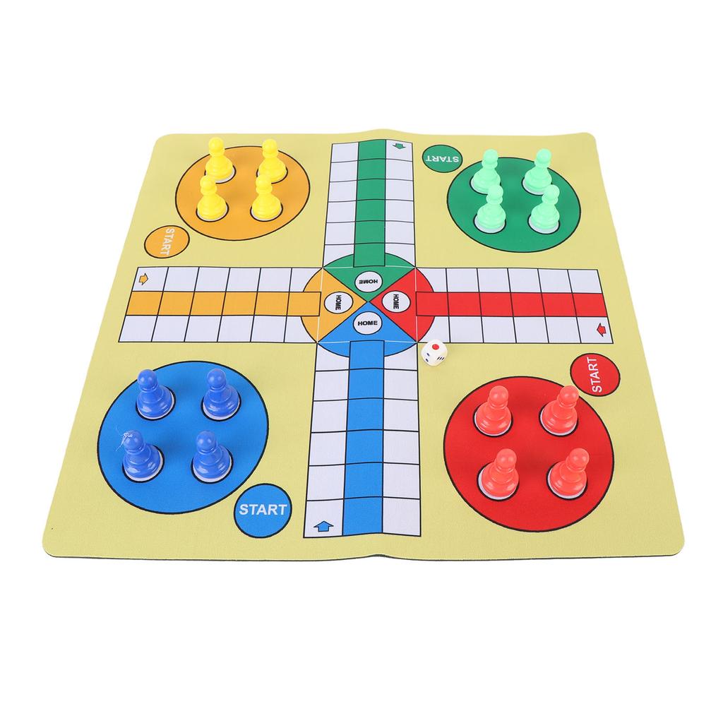 Foldable Flying Chess Board Game 35cm Portable Increase Friendship Classic Strategy Game Set for