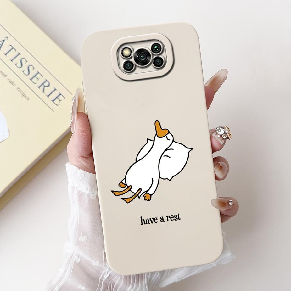 For Xiaomi Poco X3 NFC Case PocoX3 Pro Cute Funny Cartoon Cover Soft Silicone Case For Xiaomi Poco X3 Pro PocoX3 NFC Shell Coque
