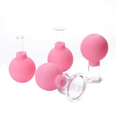 Massager for Face Rubber Cupping Massage Body Cup Facial Skin Lifting Anti Cellulite Suction Glass Cup Vacuum Cupping Massage