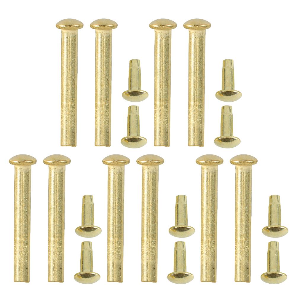 10 Juegos Accesorios para Uñas de Abanico Remaches de Acero Inoxidable Tuercas Piezas de Reparación de Abanico Plegable Eje Remaches Metálicos Abanicos Decorativos Decoración del Hogar
