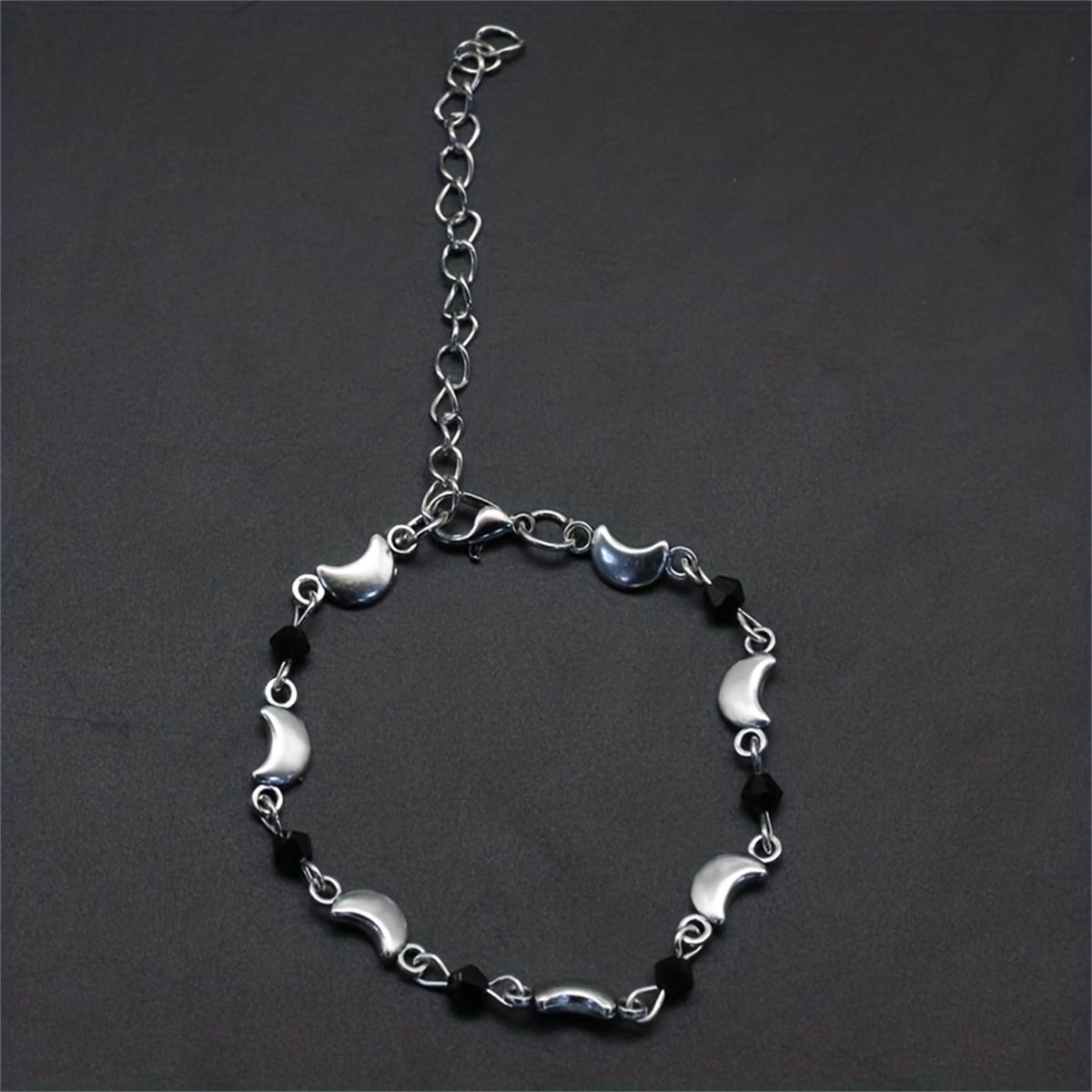 

Новый готический браслет-полумесяц