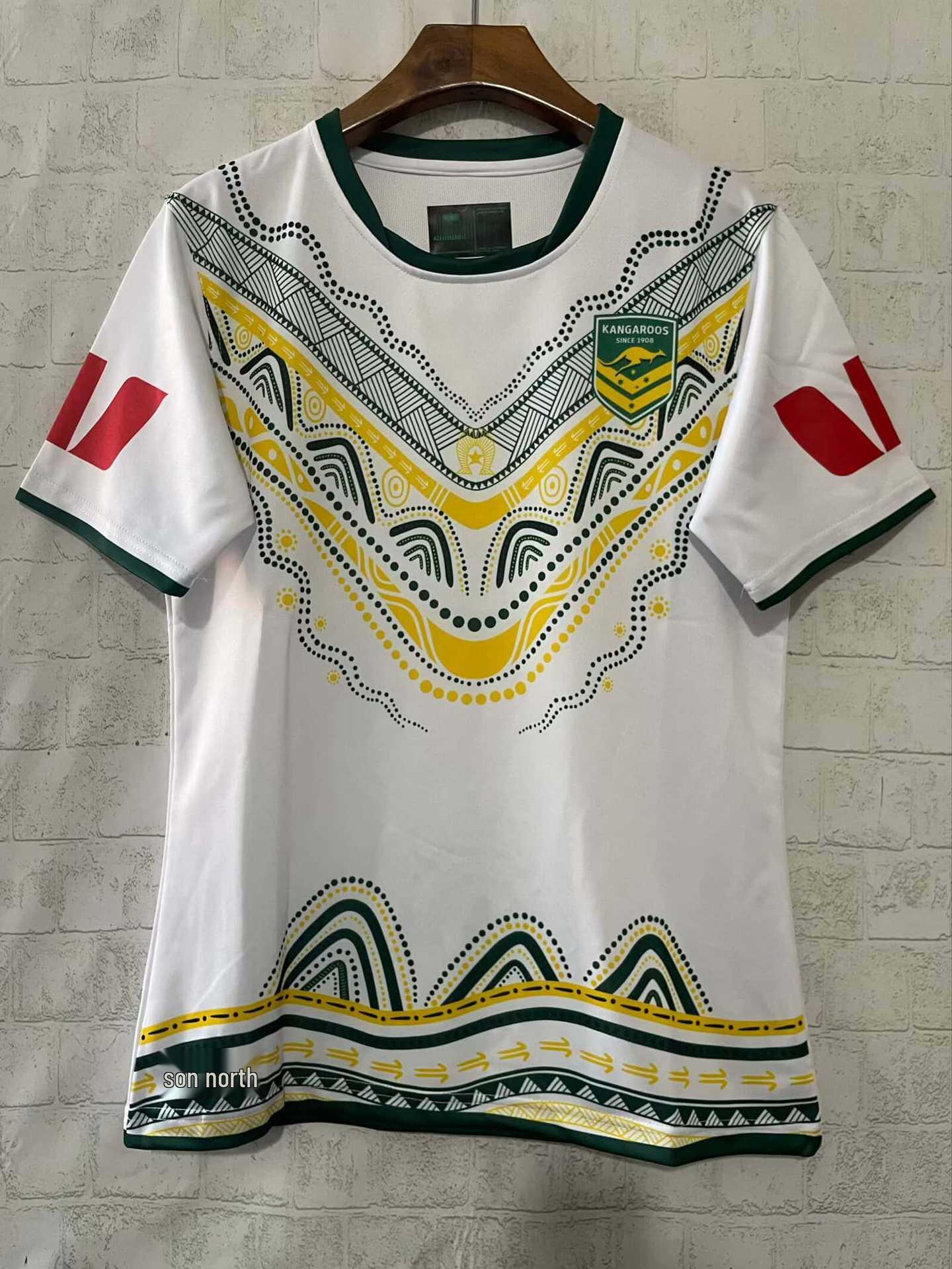 Australia Rugby Men s Short Sleeve Jersey 2025-26 Model L 1