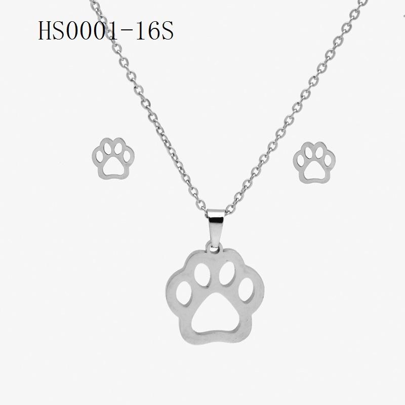 1 комплект элегантных женских подвесных ожерелий с подвесками и серьгами для пирсинга — фото 15