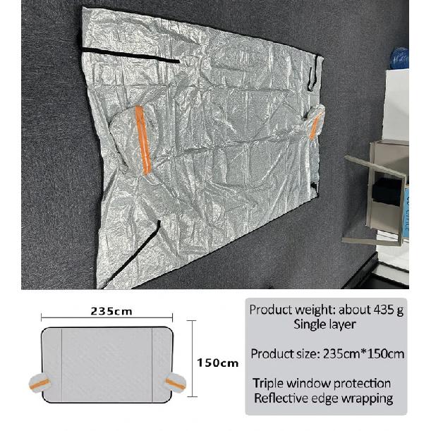 For Volkswagen Tiguan L 2024 2025 2026 MK3 Auto Snow Shield Anti-Icing Snow Winter Sunshield Front Windshield Cars Accessories