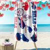 Bills Mafia Print Beach Towel, Large Soft Quick Dry Towel for Beach Camping Swimming