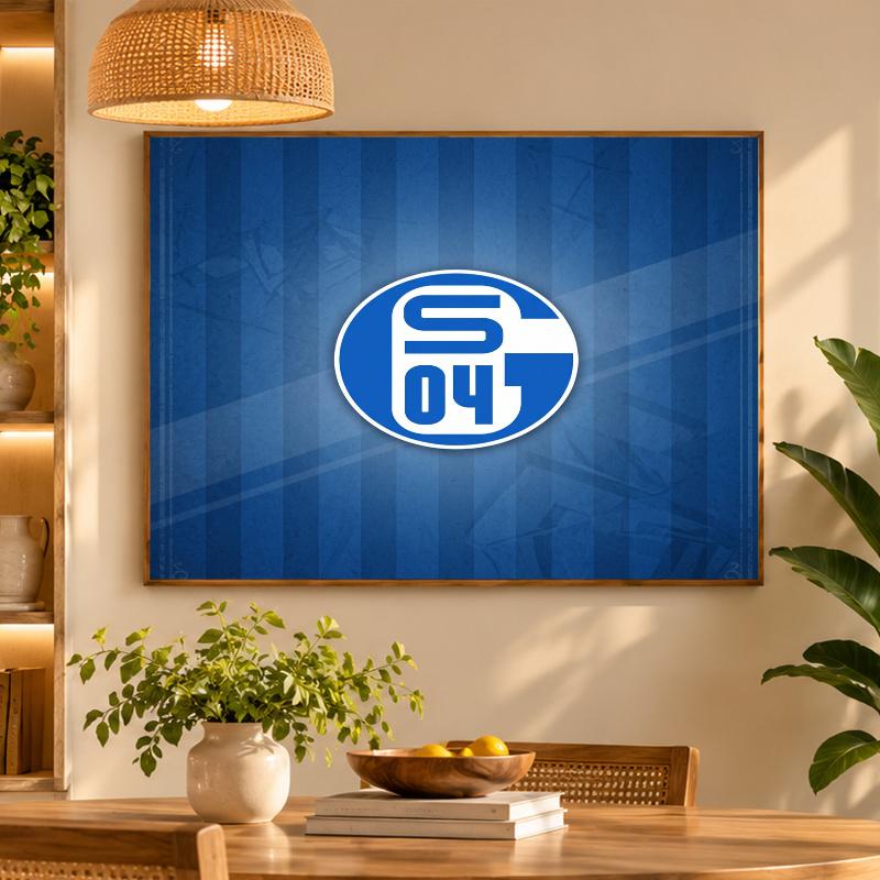 5D Diamond Painting Schalke 04 DIY Full Drill Diamond Art Kit Home Decoration