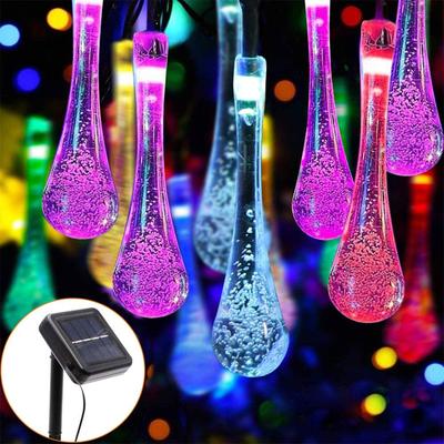 Zewnętrzne zasilane energią słoneczną 30 diod LED String Lights Garden Patio Yard Lights Party Świąteczna dekoracja bożonarodzeniowa Dekoracja walentynkowa