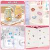 mefeny Pukupuku Cute 3D Approximately 400 Set of Large Smartphone Gift Stickers, Stickers, Stickers, 8, Reward, Sparkly, Korean, Kids, Capacity, Case,