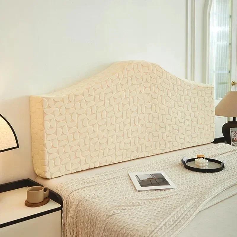 120/150/180/200/220cm Full-inclusive Bedhead Cover Solid Color Bedside Backrest Protection Headboard Dust Cover Bedroom Decor
