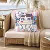 Milchige Peko Chan Kissenhülle für Sofa Wohnzimmer Heimbüro Dekoration Schutzhülle