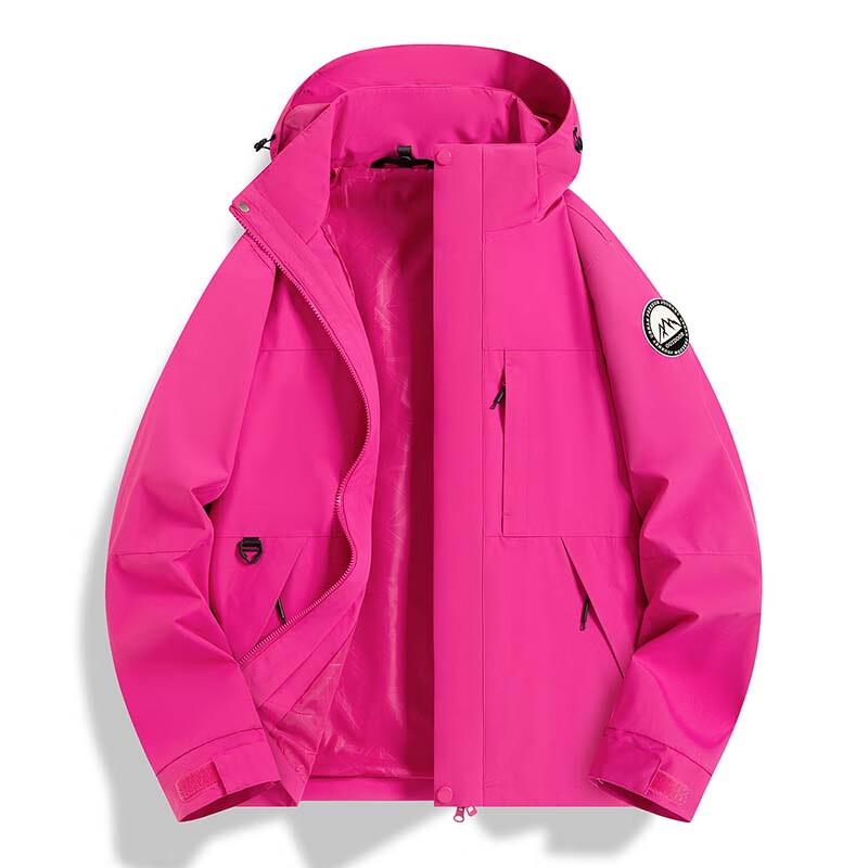 JOHLIN DREAM Couple s Outdoor Hooded Jacket JXYL77199 4XL