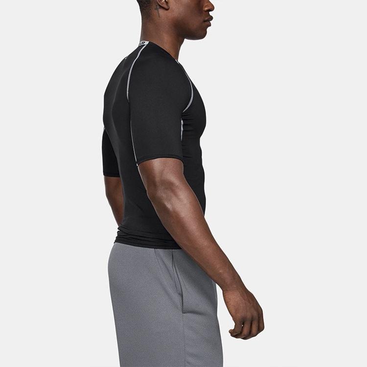 Under Armour Herren HeatGear Armour Kompressions-T-Shirt mit kurzen Ärmeln 1257468-001