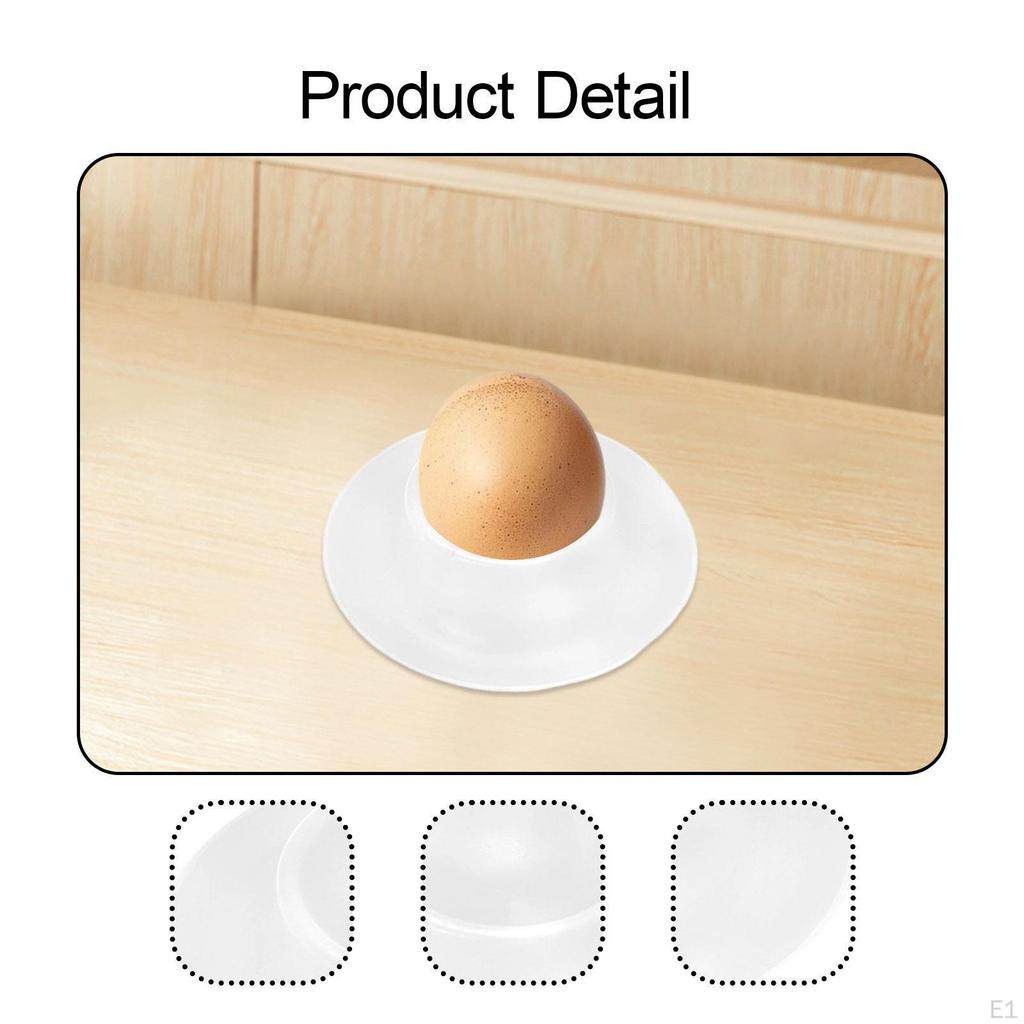 6 Pack Egg Holders Stackable Storage Containers for Kitchen Refrigerator