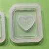 Resin Silicone Molds Quicksand Casting Molds Epoxy Resin Shaker Mold for Jewelry DIY Crafts Making Resin Pendant Mold