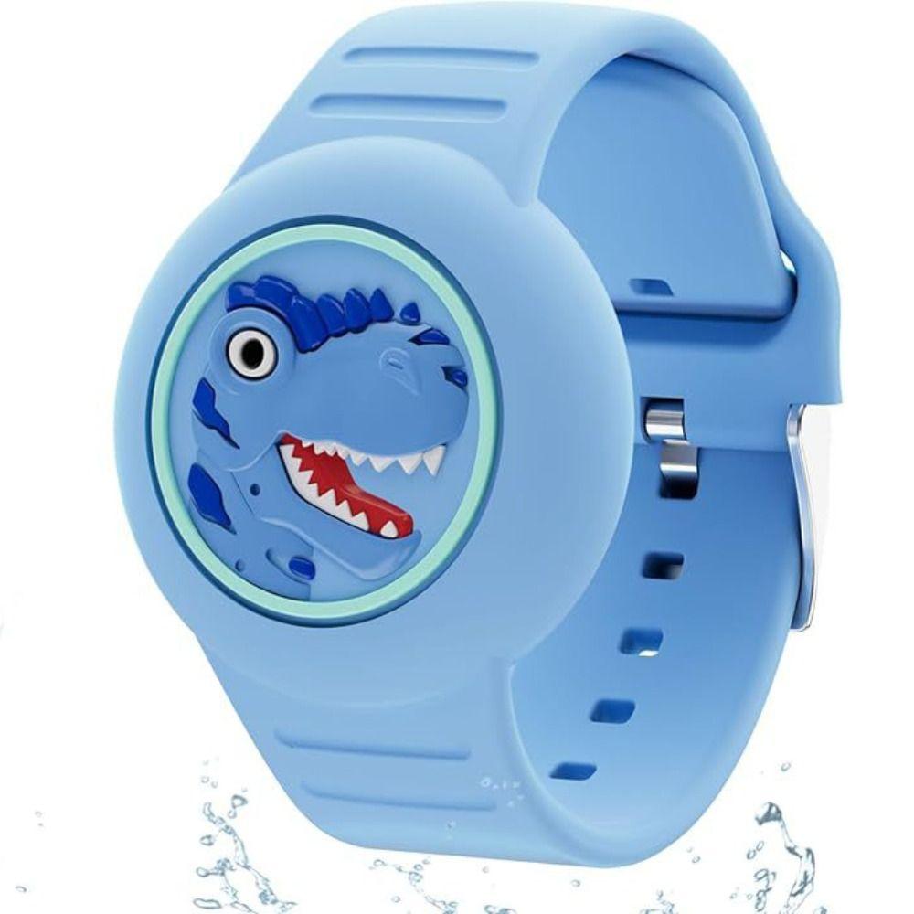 Waterproof Child Wristband Cartoon Case Bracelet Soft Kids Bracelet for AirTag Tracker Accessories