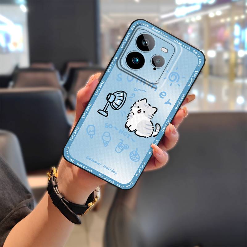 Cartoon Protective Phone Case For Realme GT7 Pro Phone Pouch Durable Cute Back Cover Dirt-resistant Silicone Anti-knock