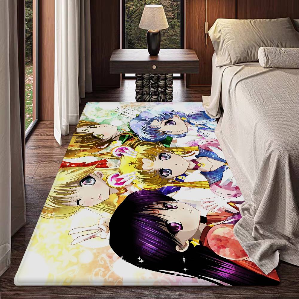 Anime R-Role S-Sailor M-Moon Floor Carpet Nordic Style Home Doormat Bathroom-Toilet Mats Bedroom Hotel Decor Mat