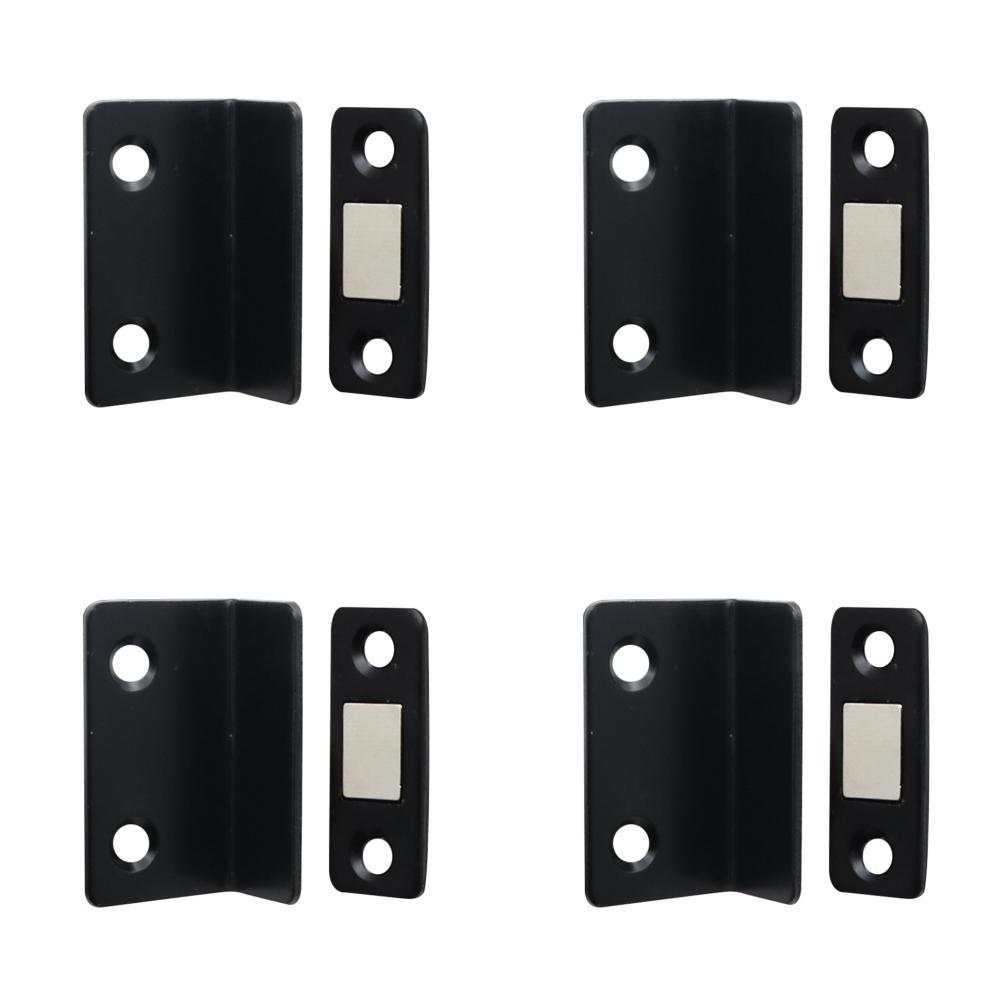 1-10 st Starka Magnetiska Skåplås Magnetiska Dörrstopp Dolda Dörrstängare Med Skruv För Garderob Skåp Möbler Beslag