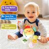 Silicone Chick Pull String Baby Teething Toy, Enhances Color Recognition, Hand-Eye Coordination, and Motor Skill, Birthday Gift
