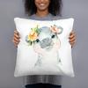 Cute Animal Print Cushion Cover Decor Garden Living Room Children Room Office Pillowcase Car Sofa White Pillow Almofada Cojines