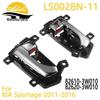 Interior Door Handle for 2011 Sportage (Part Numbers: 82610-3W010, 82620-3W010)