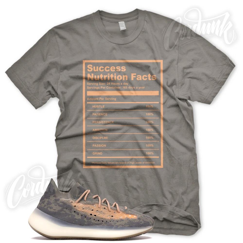 SUCCESS FACTS Sneaker T Shirt for YZ 380 Mist Reflective Clay Mauve 4XL