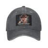 Cappellino in Denim Lavato Book of Ra Cappellini da Baseball Casual Cappello Regolabile Estivo Unisex Cappellini da Baseball
