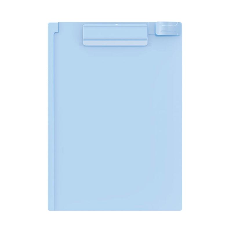 

Foldable Acrylic Clipboard with Pen Clip Letter Size Documents Organiser Writing Board for Office School Supplies синій